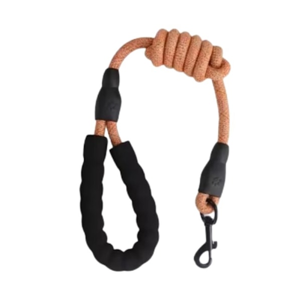 Reflekterende nylon hundesnor Gul