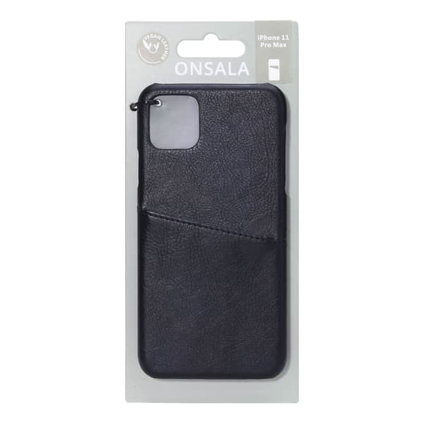 Suojakuori Musta korttipaikalla iPhone 11 Pro Max