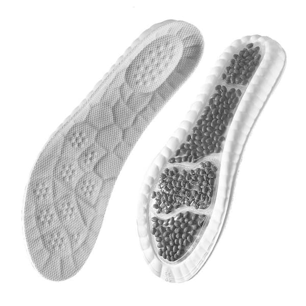 Sportsindlægssåler med fuld håndfladepolstring Grey M Grey M