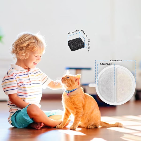 Udskiftningsfiltre til Cat-vandfontæner