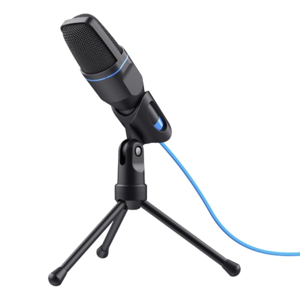 MSN Skype TanQY Mini Flexible Plug and Play Home Studio USB Mic Computer Microphone for PC Laptop and Mac Chatting USB microphone QQ Yahoo Recording Compatible with Windows 7/8/10,Mac and etc 