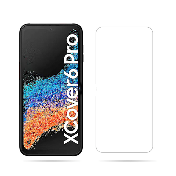 2-pack skärmskydd i härdat glas för Samsung Xcover4/4s