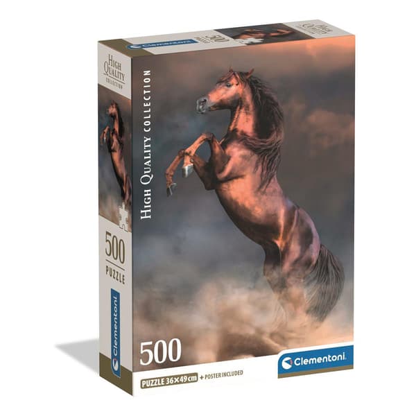 Pussel 500 Pcs CB High Quality Collection Wild Red Stallion