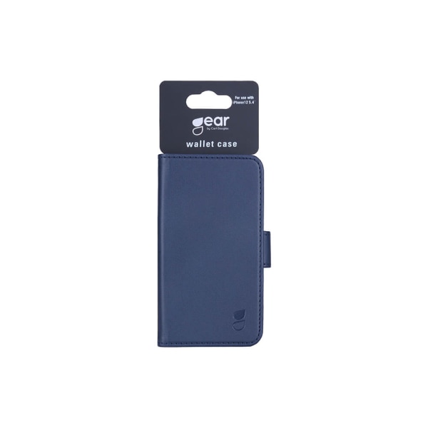 GEAR Mobilfodral 3 Kortfack Blå - iPhone 12 Mini