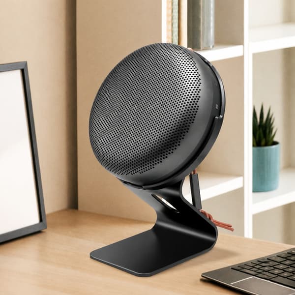 Högtalarställ kompatibelt med Beosound A1 2nd Gen och Beosound A2, med halkskydd och skyddande vaddering Black Black