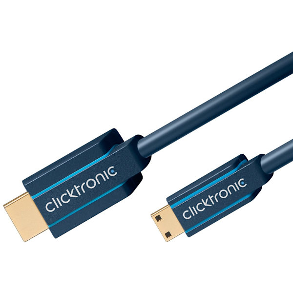 Mini-HDMI™-adapterkabel med ethernet