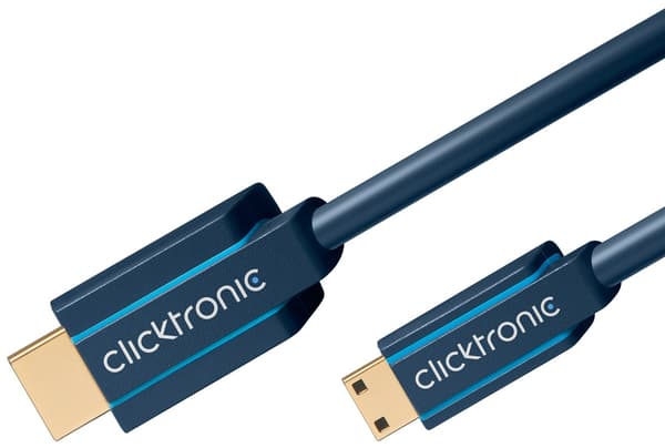 Mini HDMI™ -sovitinkaapeli Ethernetillä