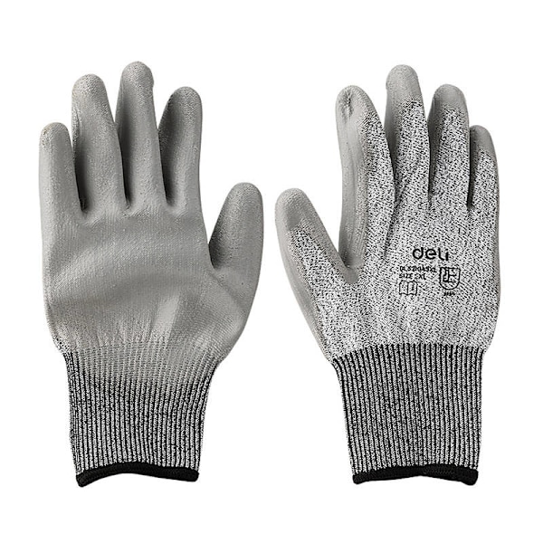 Skärtåliga handskar XL Deli Tools