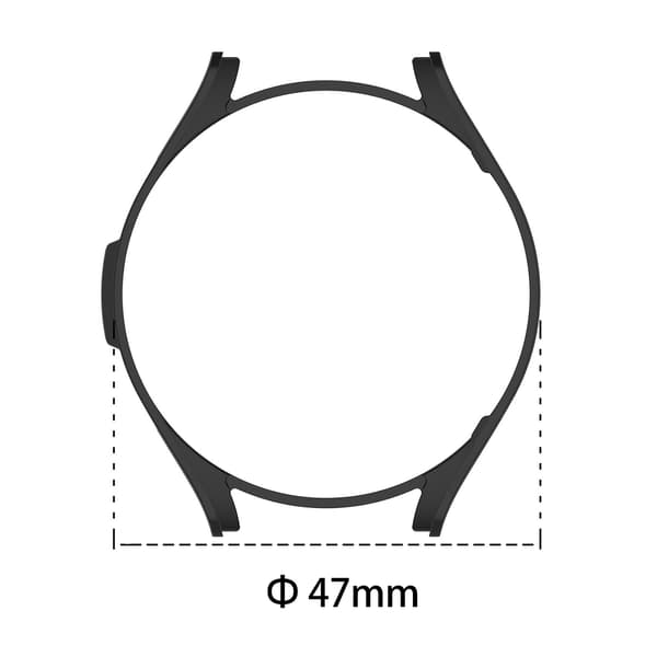 Klockfodral för Samsung Galaxy Watch 6 47 mm Silver Silver