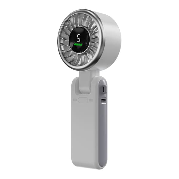 Foldbar Ventilator: Bærbar Køleløsning White White