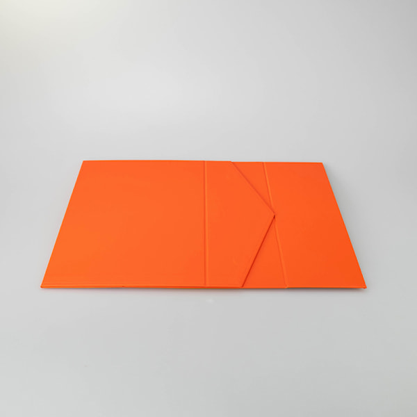 Stor V-formad presentask Orange M
