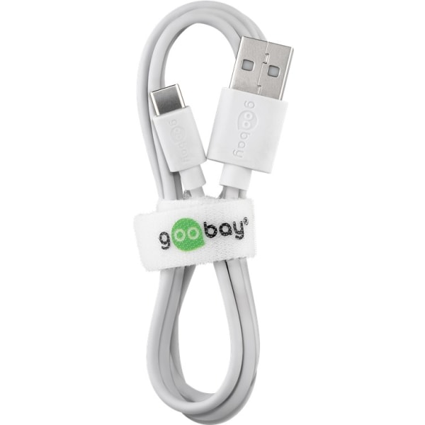 Goobay USB-C™ laddnings- och synkroniseringskabel (USB-A > USB-C
