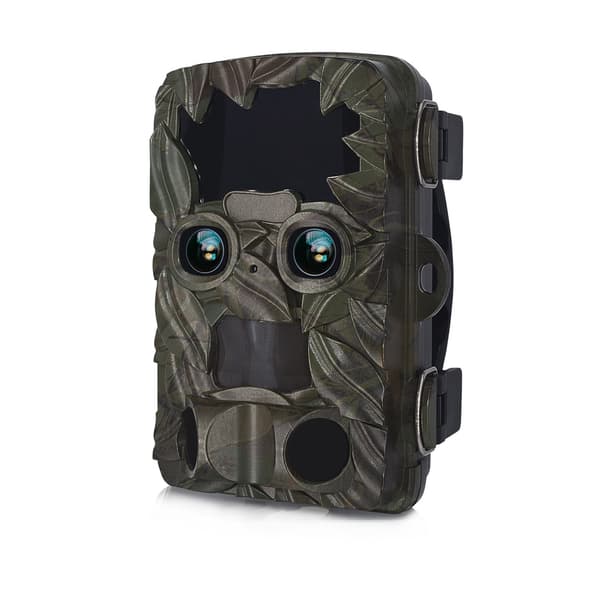 4K Dual Lens 32MP Jagtkamera - High Definition Night Vision Wildlife Trail Camera