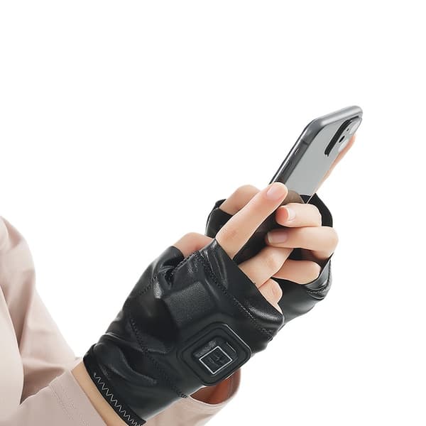 Smarte Opvarmede Handsker - USB Genopladelige, 3 Varmeindstillinger, Touchscreen-kompatible M M