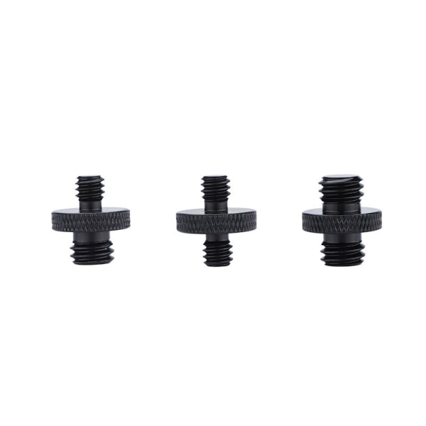Kamerastativ med Skruvadapter 1/4" till 3/8", 6-delad Svart