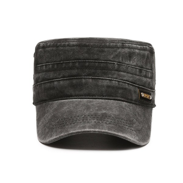 Retro Denim Kasket til Herrer Sort