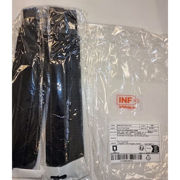 Pedalremmar till Cykel - 2 pack