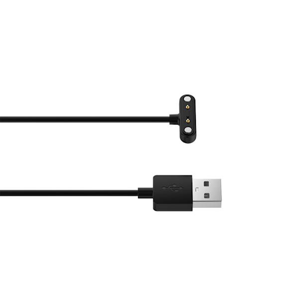 Smart Watch Oplader til Ares (A1908) - Sort, 100cm Kabel