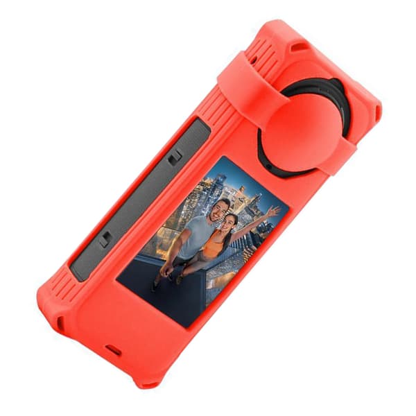Silikonskyddsfodral för Insta360 X5-kamera Red Red