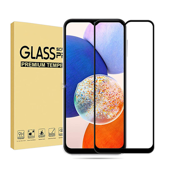 2 kpl karkaistua lasia Samsung Galaxy A15 -näytönsuojaa