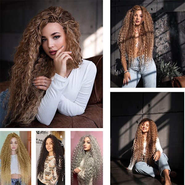 Syntetiske Hår Hæklet Fletninger - Stil Transformation model 1