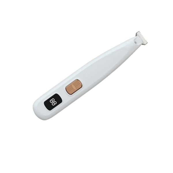 Smal Blad LED Digital Display Djurtass Trimmer - Säker & Exakt Klippning