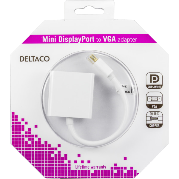 DELTACO DP-VGA4-K
