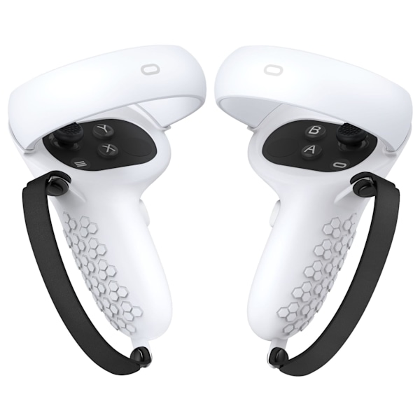 Beskyttende Silikone Grebsbeskyttelse til Meta/Oculus Quest 2 Hvid