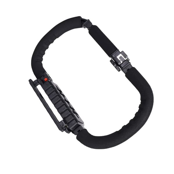 Foldbart U-formet beslag DSLR-kamera C-Shape Hot Shoe-stabilisator