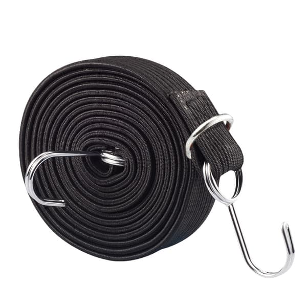 Elastinen matkatavararemmi koukuilla Black 4 m Black 4 m