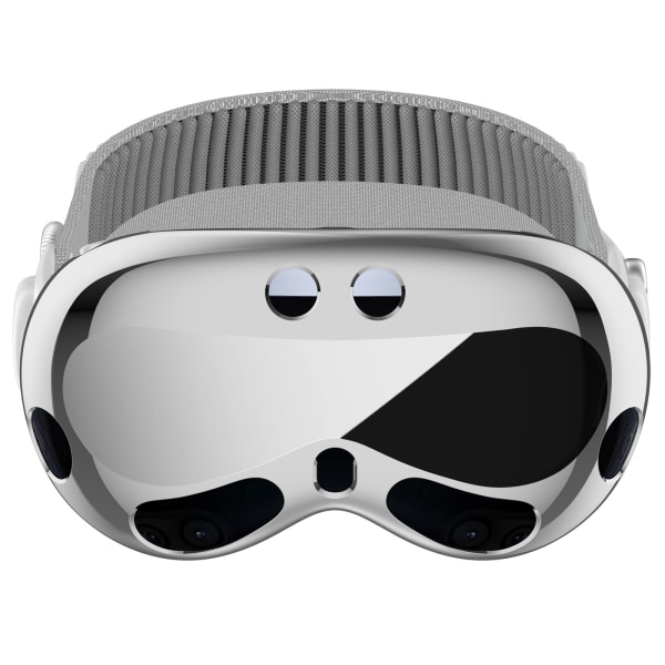 Suojaava TPU-kotelo Apple Vision Prolle Hopea
