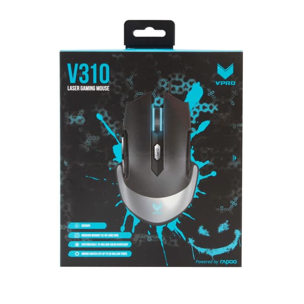 Mouse Gaming V310 Laser Svart
