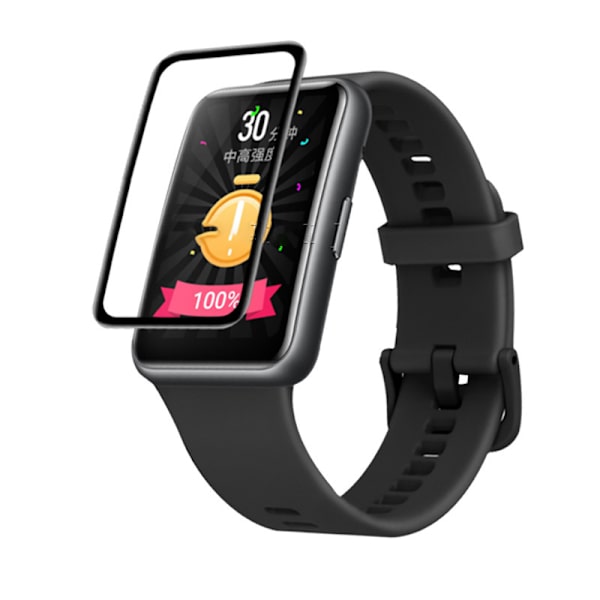 3D-kaareva näytönsuoja Huawei Honor Band 6:lle - 2 kpl