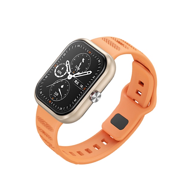 Premium Silikonarmband för Haylou Orange