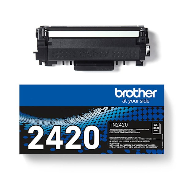 Toner TN2420 TN-2420 Svart