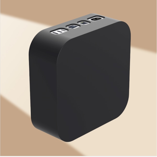 Elegant silikoneetui til Mac Mini M4/Pro Sort