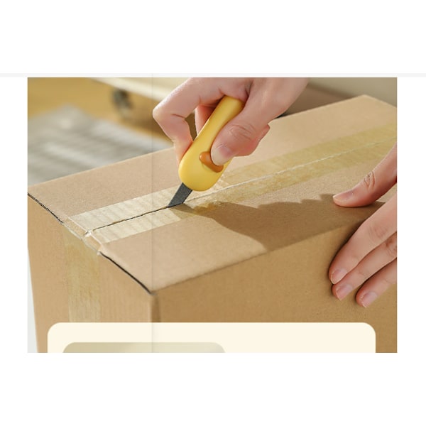 Magnetisk Boxöppnare - Säker, Effektiv och Kompakt Design Gul