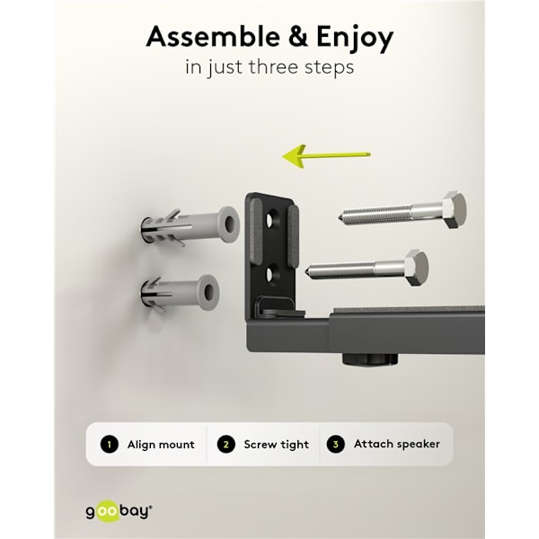 Väggfäste för soundbar Universal