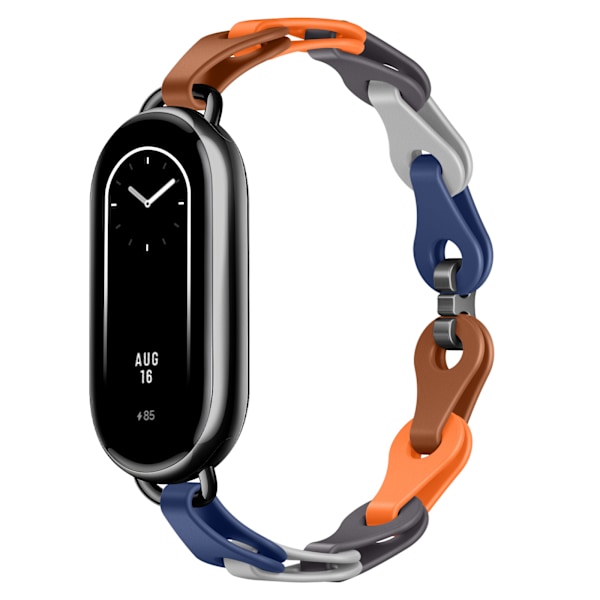 Silikonarmband för Xiaomi Band 8/9 Flerfärgad 1