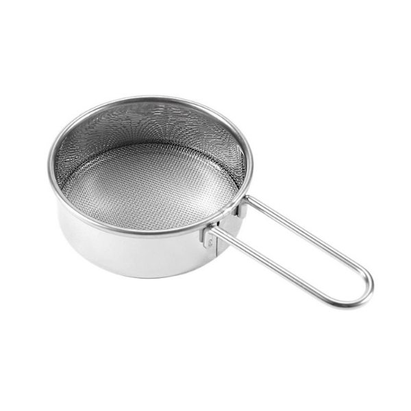 Bagesigt i rustfrit stål - finmasket si til mel, kaffe og meget mere