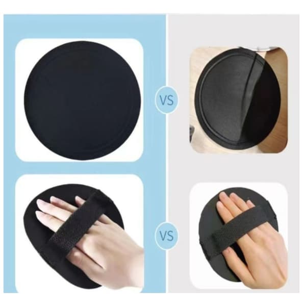 Exfolierande badduk, rund kroppsskrubb för dusch (2-pack)