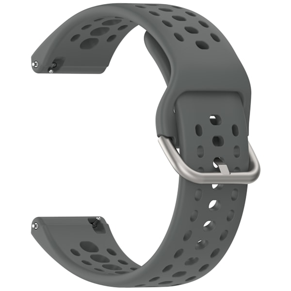 Silikoninen kellonranneke Amazfit Bip6:lle (A2435) Tummanharmaa
