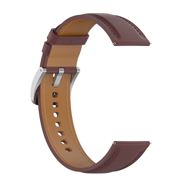 Xiaomi Watch S4 Premium nahkaranneke Tumman ruskea 22 mm