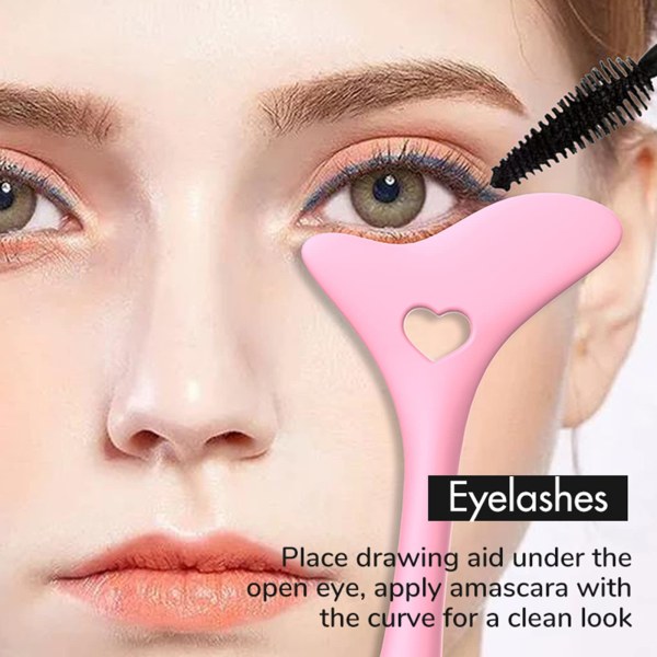 Eyeliner skabelon stencil Lyserød