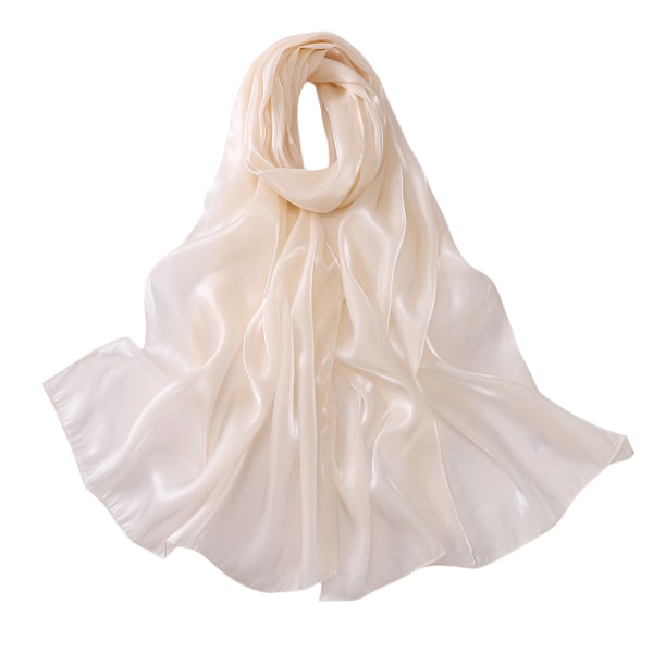 Elegant organza halsduk kaffe