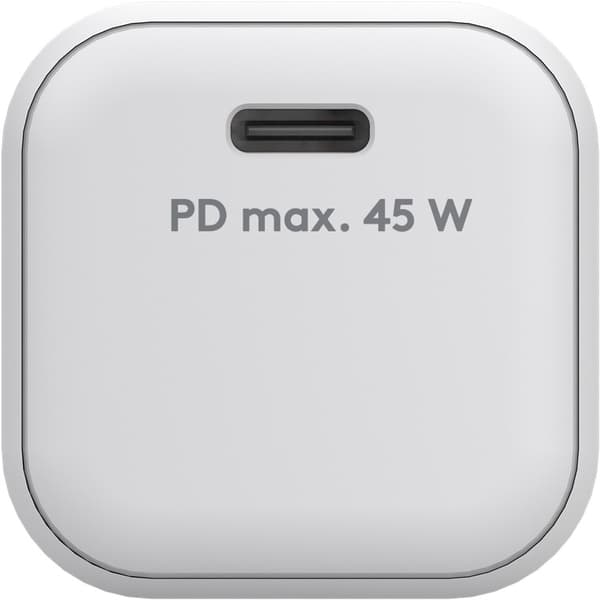 USB-C™ PD GaN hurtigoplader Nano (45 W) hvid