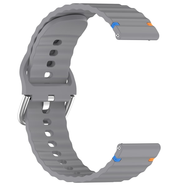 Silikonarmband för Galaxy Watch, Garmin, Huawei - 20MM Vågig