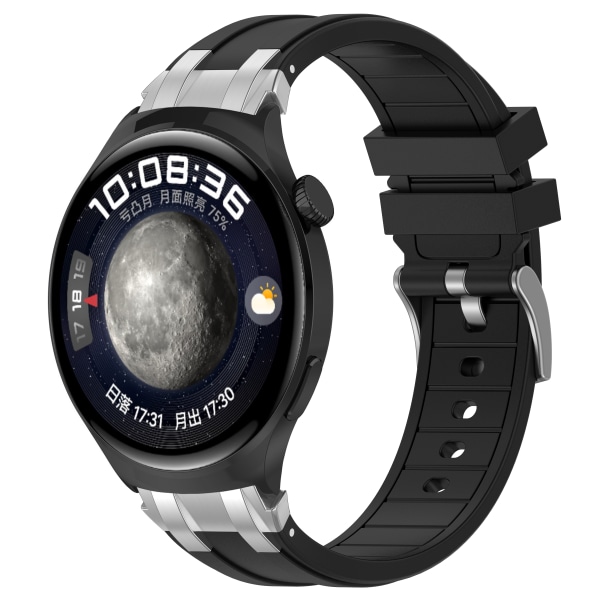 Silikone urrem til Garmin Sort