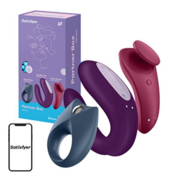 Satisfyer Partner Box 3 par kit med ca