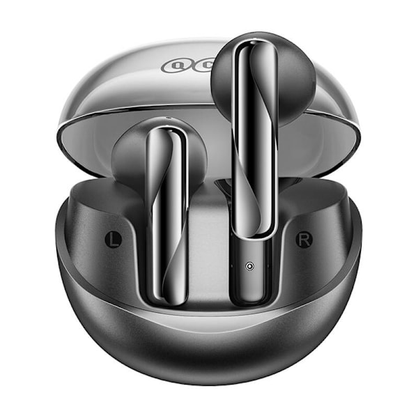 TWS QCY AilyBuds Clear T32 hovedtelefoner (sort)